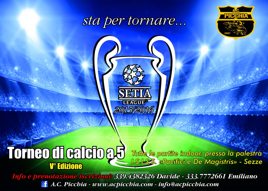 locandina setia league 2015 promo